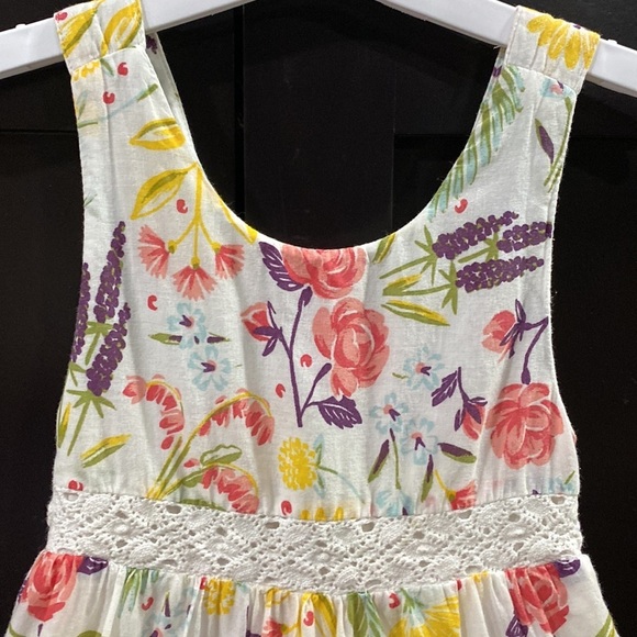 Artisan NY toddler Boho dress crochet floral size 2T - Picture 2 of 8